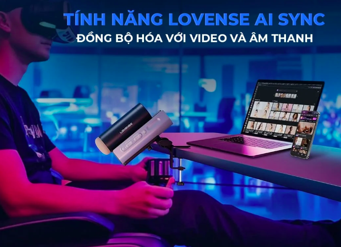 Âm đạo giả Lovense Solace Pro AI máy thủ dâm cao cấp
